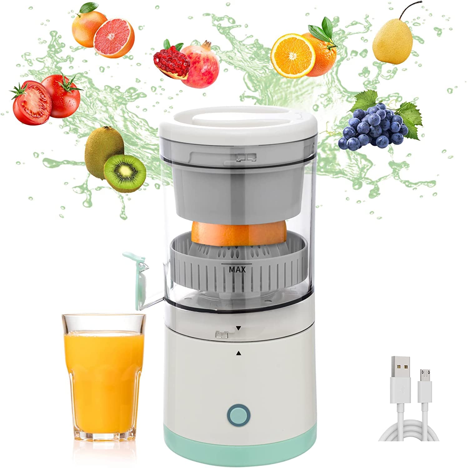 Electric Rechargeable Citrus Juicer