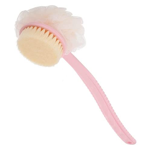 2in1 Long Handle Bath Loofah Brush