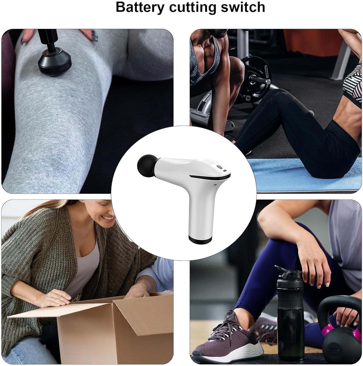 Deep Tissue Muscle Massage Gun