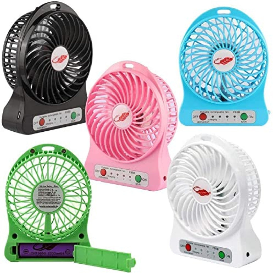 Portable Rechargeable Desk Mini Fan