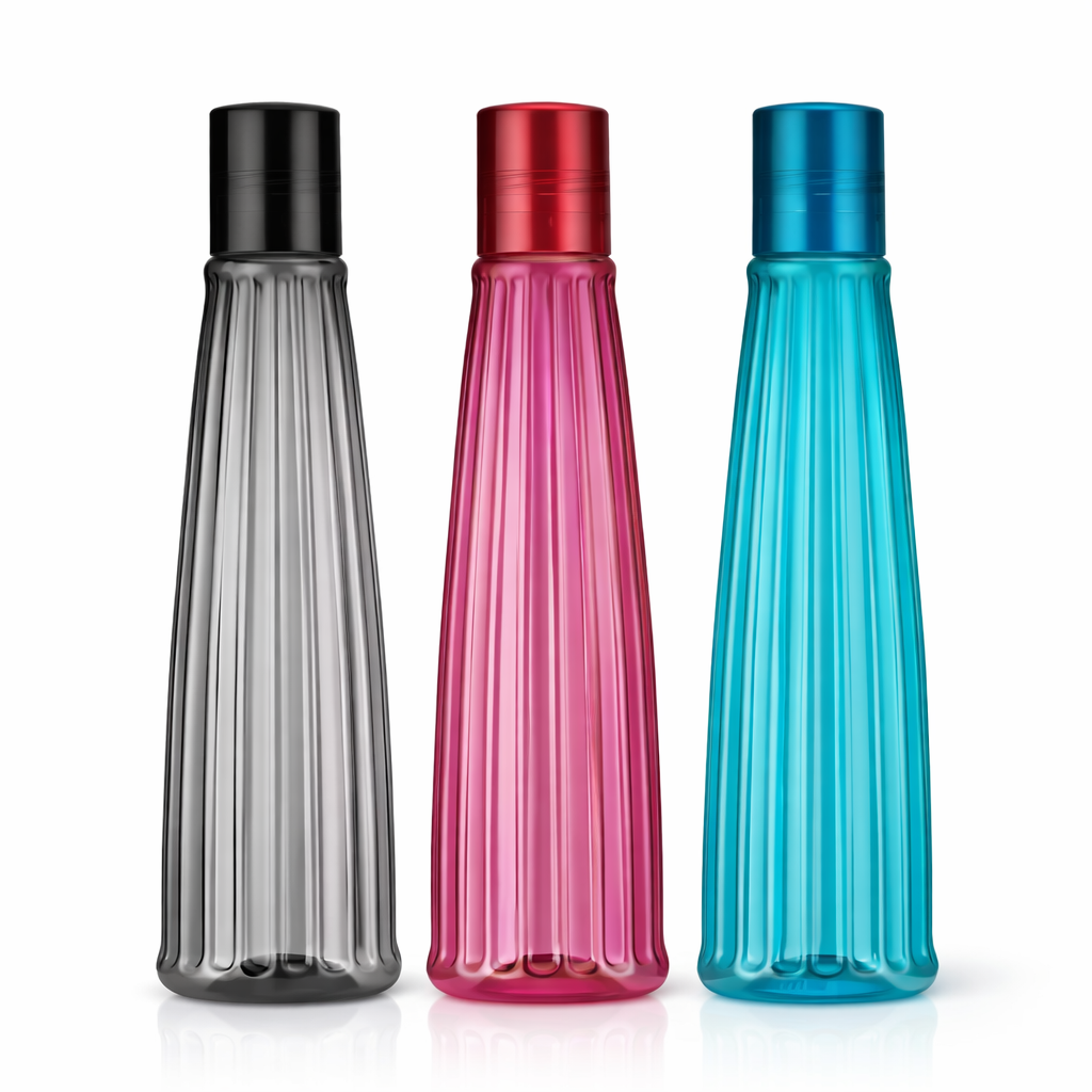 1L Ruby Fridge Water Bottle (Set of 3)