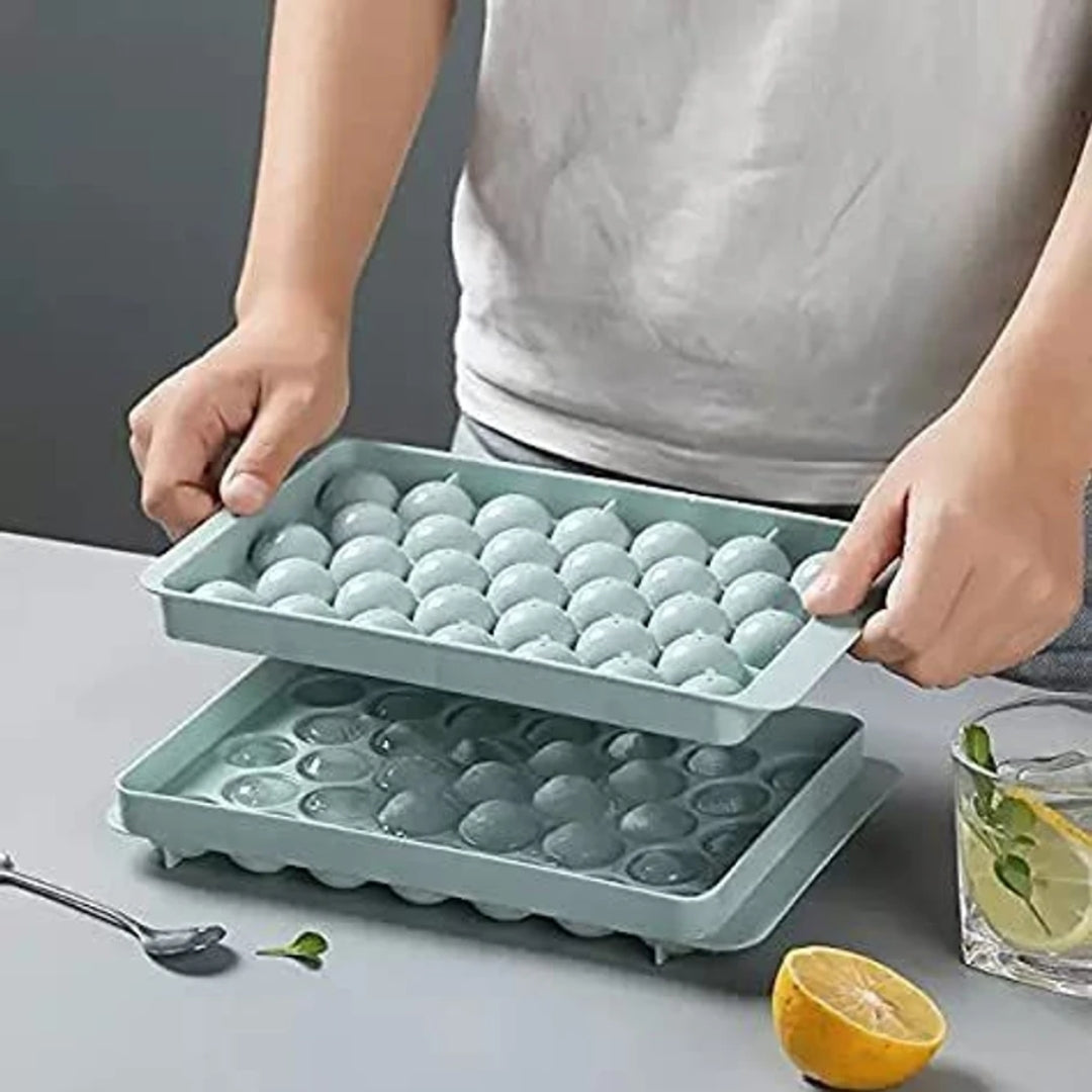 33 Grid Round Ice Cube Tray