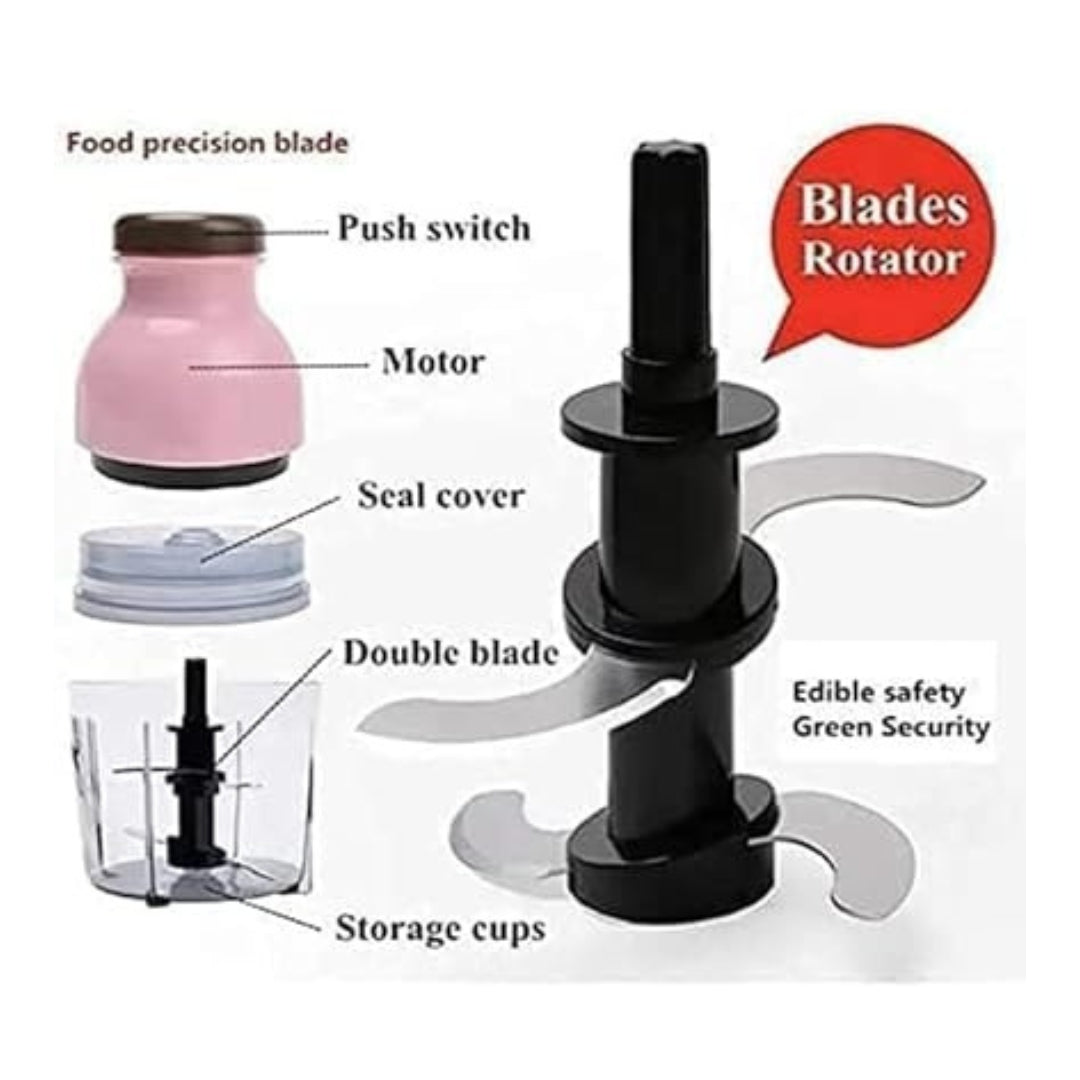 3-In-1 Food Processor Machine