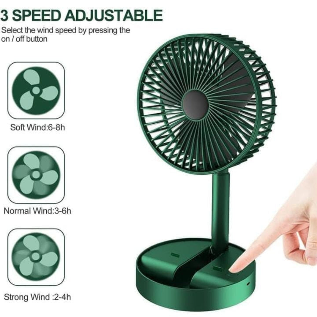 Foldable Rechargeable Portable Fan
