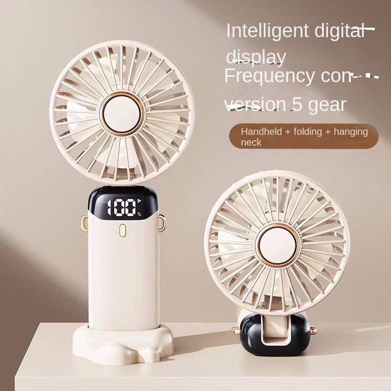 5 Speed Portable Rechargeable Fan