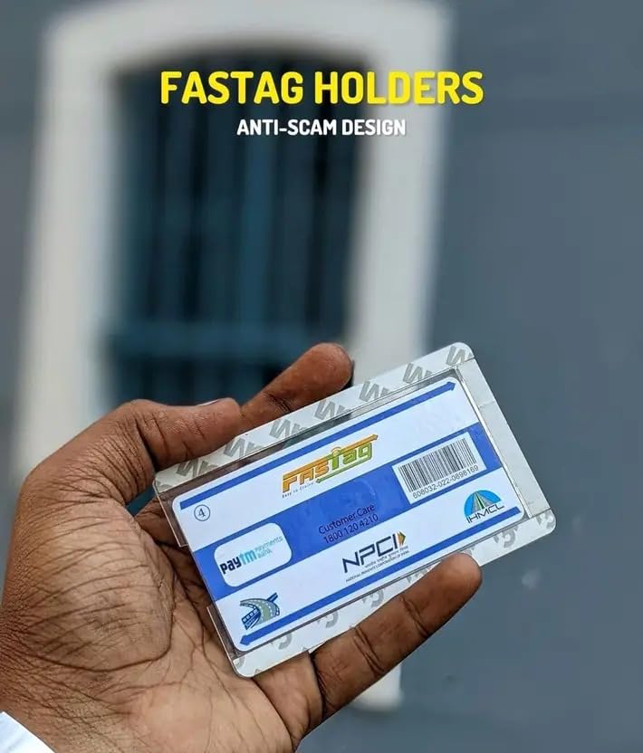 Car Windshield FASTag Holder