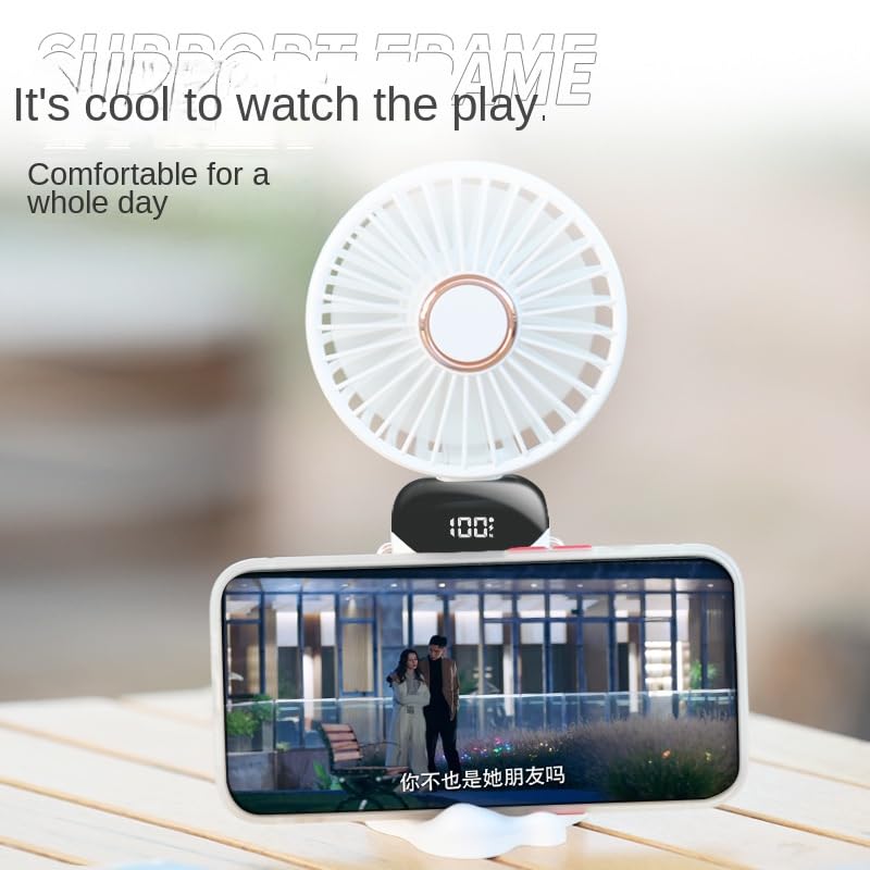 5 Speed Portable Rechargeable Fan