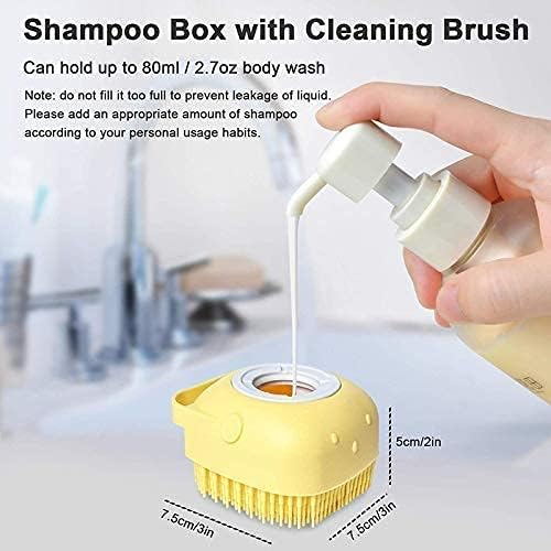 Body Scrubber Shampoo Dispenser