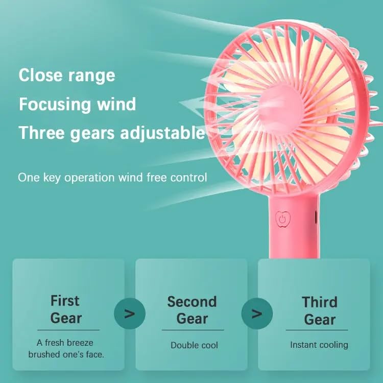 Portable USB Rechargeable Mini Fan