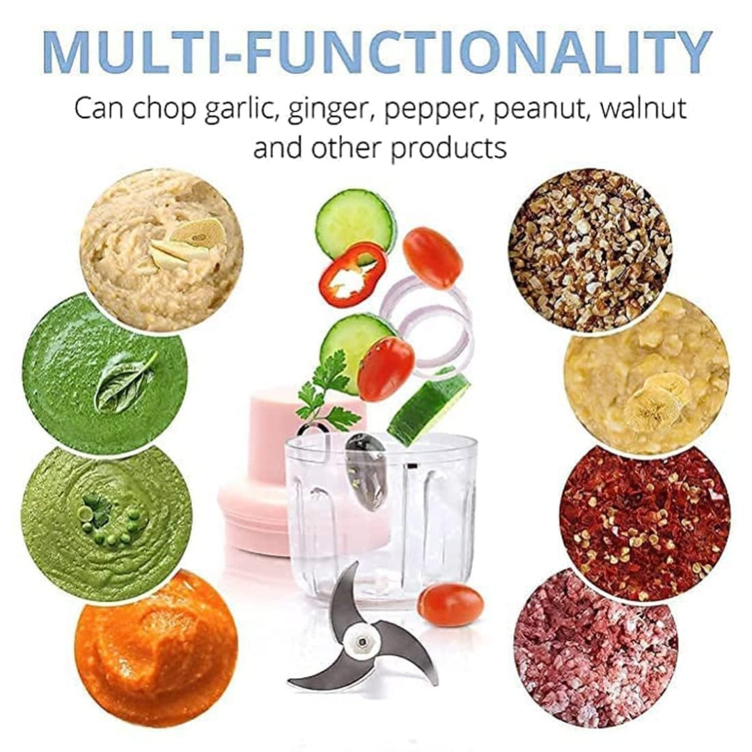 Electric Vegetable Chopper Grinder