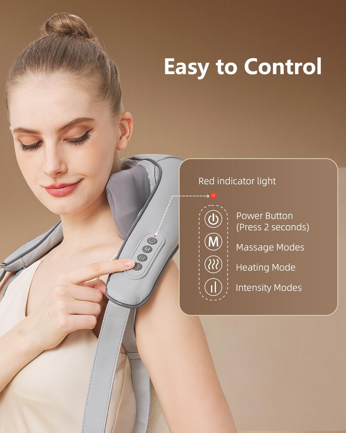 Cordless Neck And Back Massager