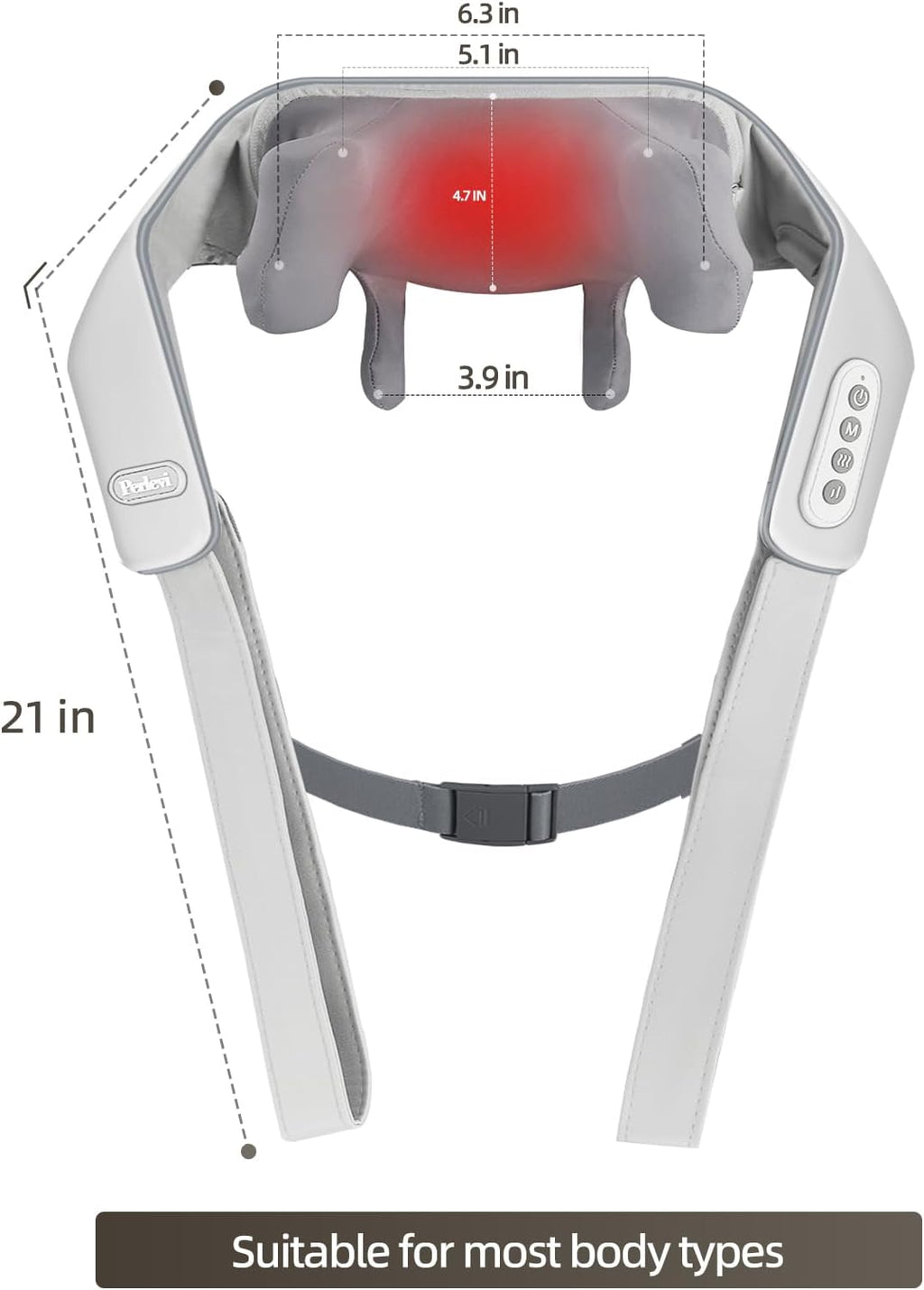 Cordless Neck And Back Massager