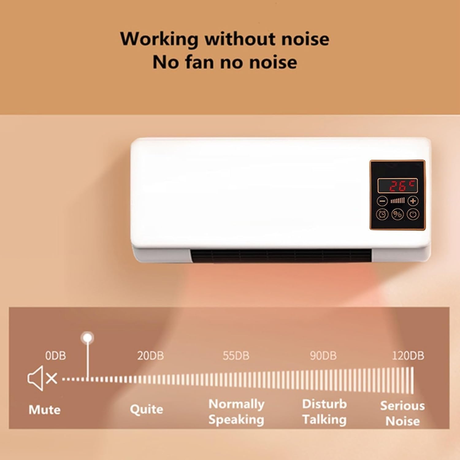 Mini Wall Air Conditioner Heater