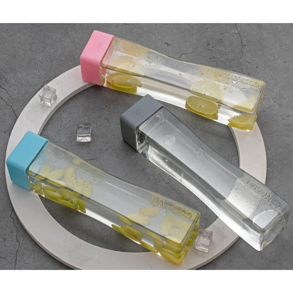 1L Concave Design Water Bottle (Set of 3)