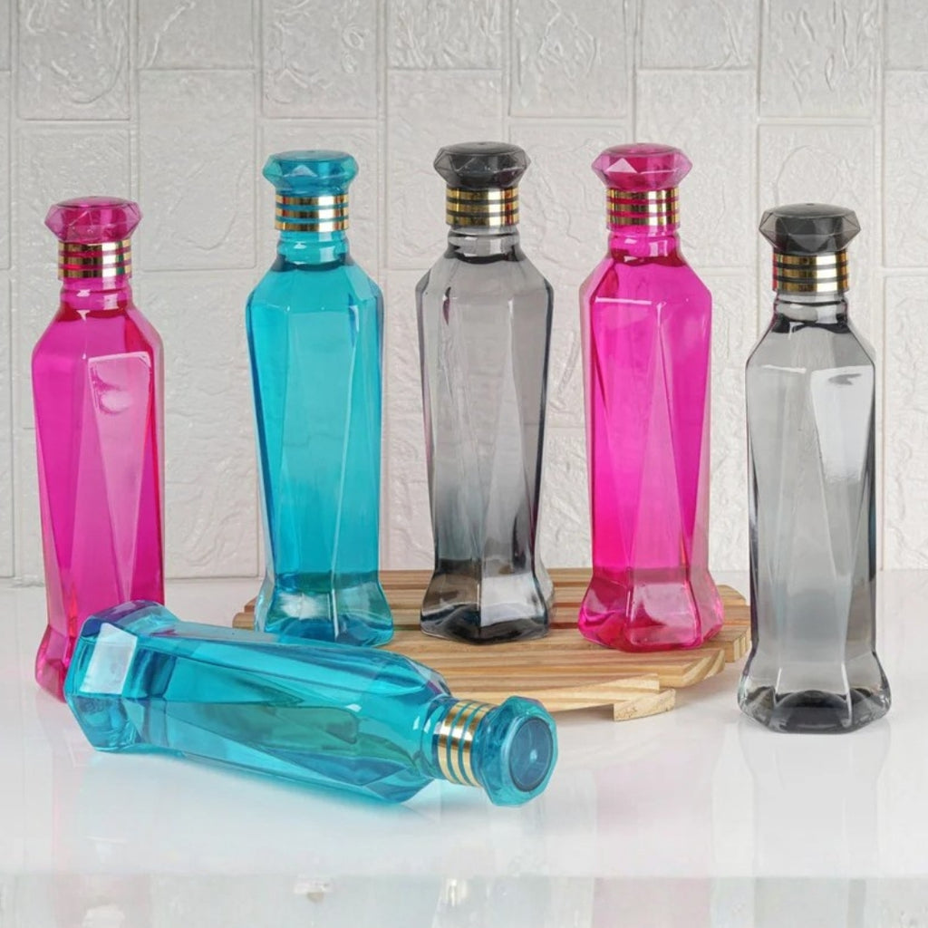 1L Crysta Plastic Fridge Water Bottle (Set of 3)