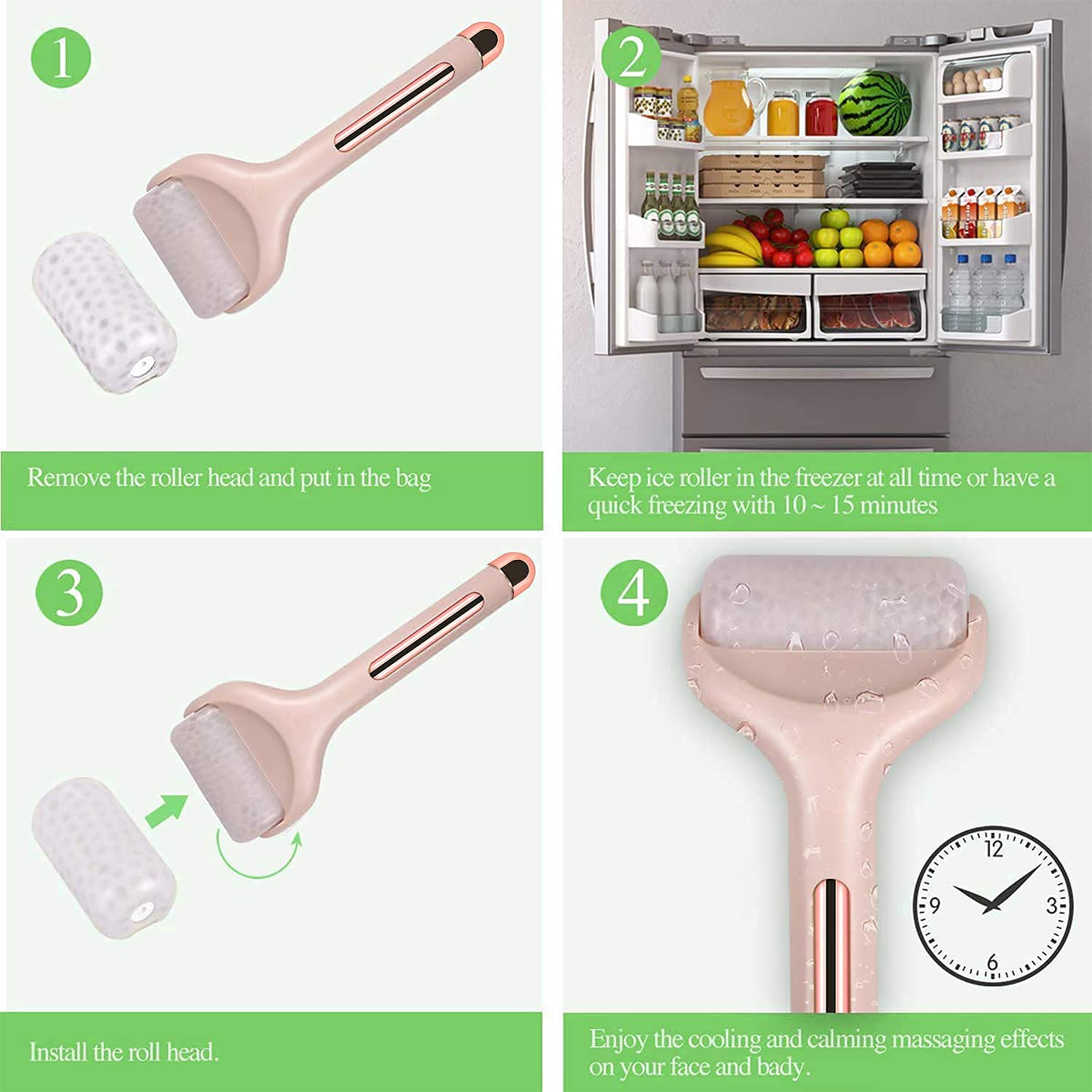 Cooling Skin Roller For Face