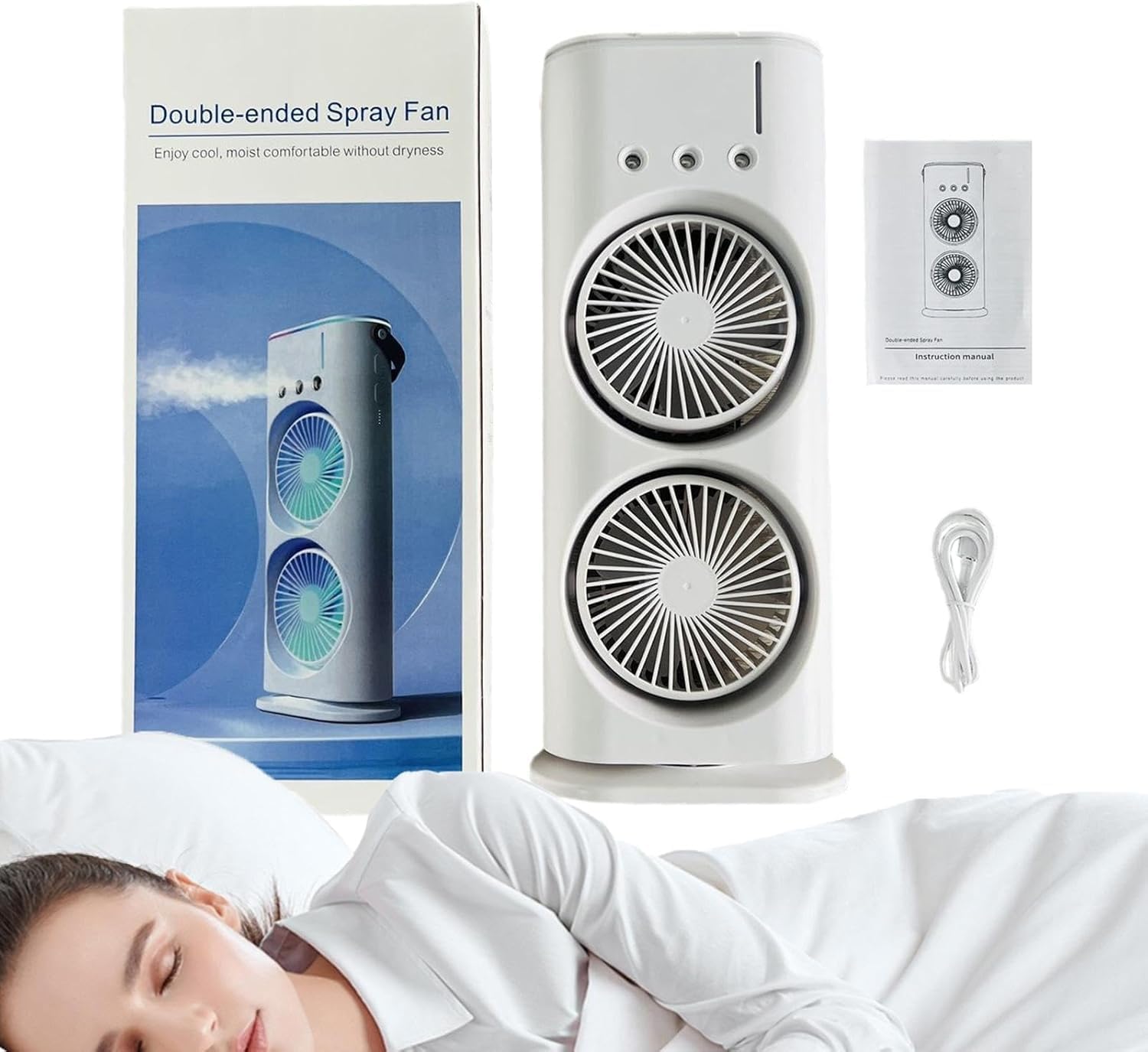 Portable Mini Air Cooler Mist Fan