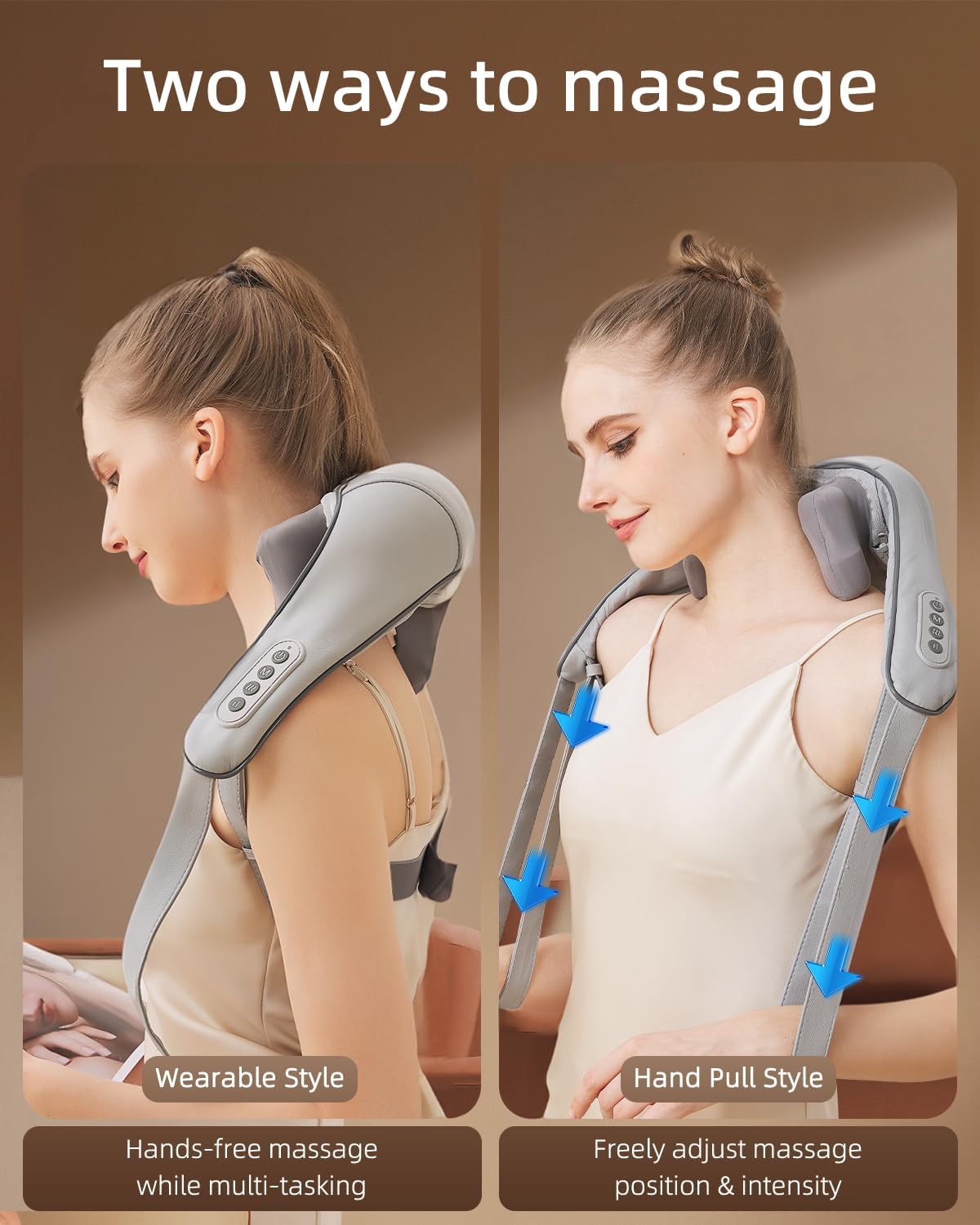 Cordless Neck And Back Massager