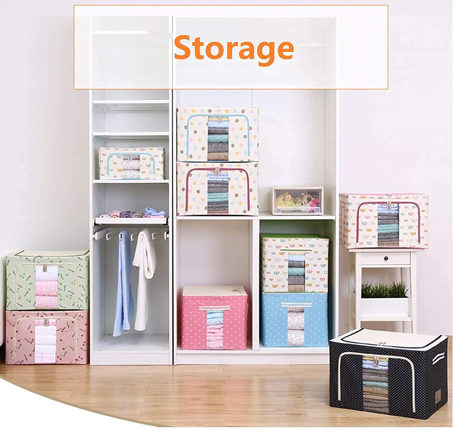 Large Capacity Foldable Storage Box