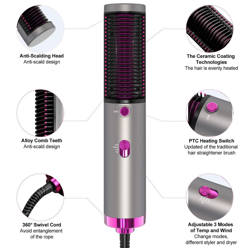 3-In-1 Hair Straightener Curler Tool