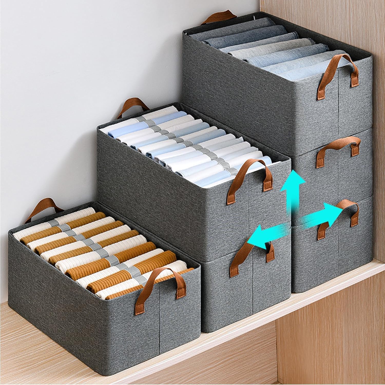 Foldable Clothes Wardrobe Organizer