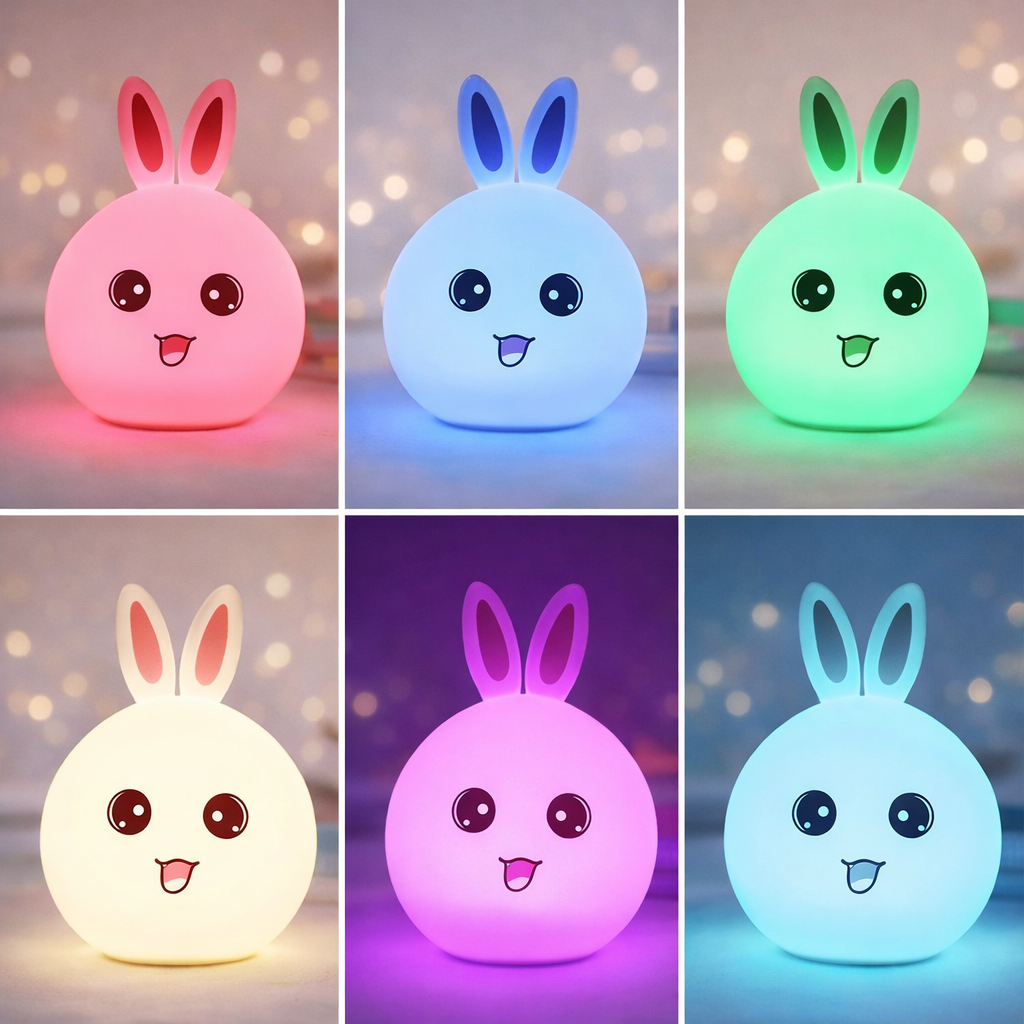Touch Control Rabbit LED Lamp