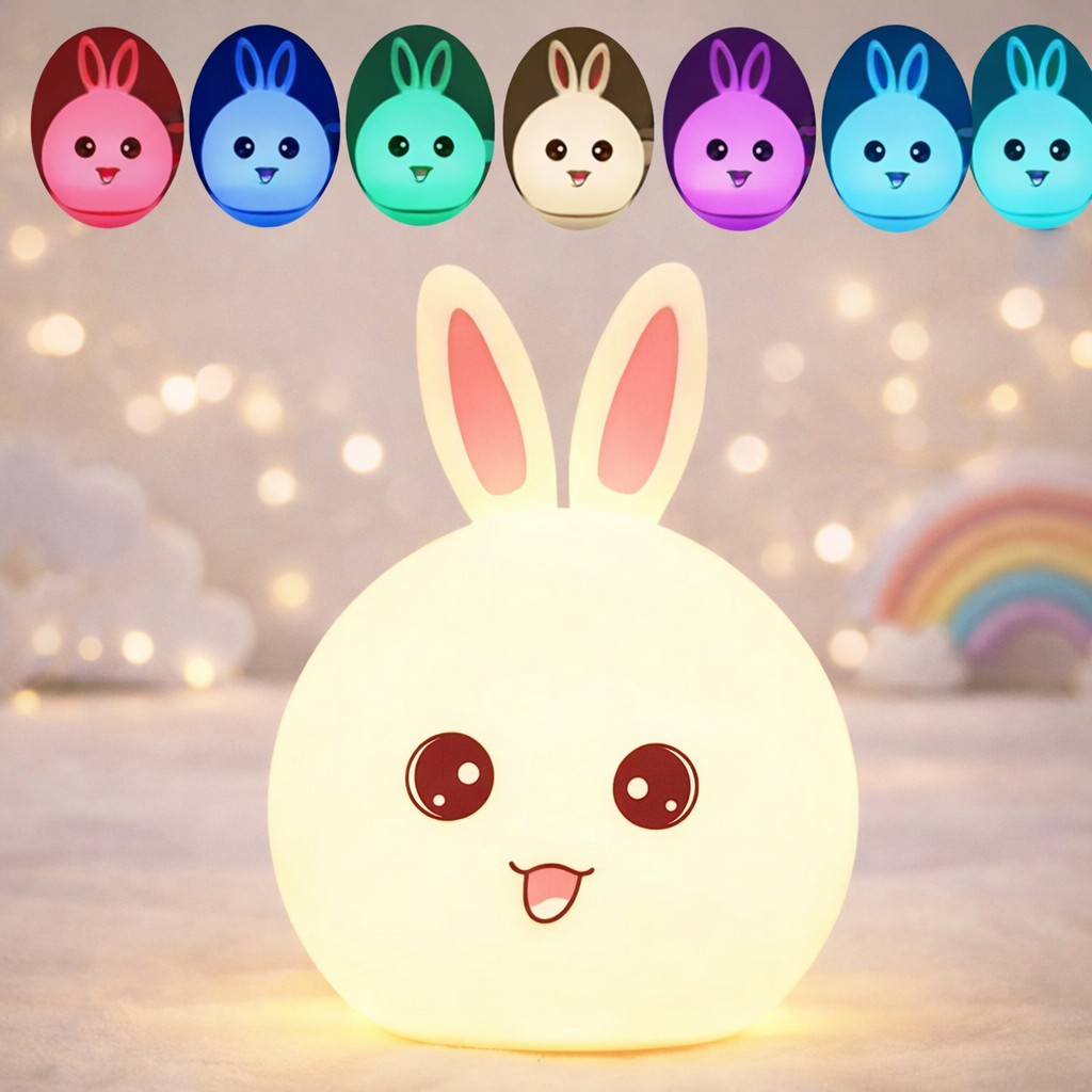 Touch Control Rabbit LED Lamp