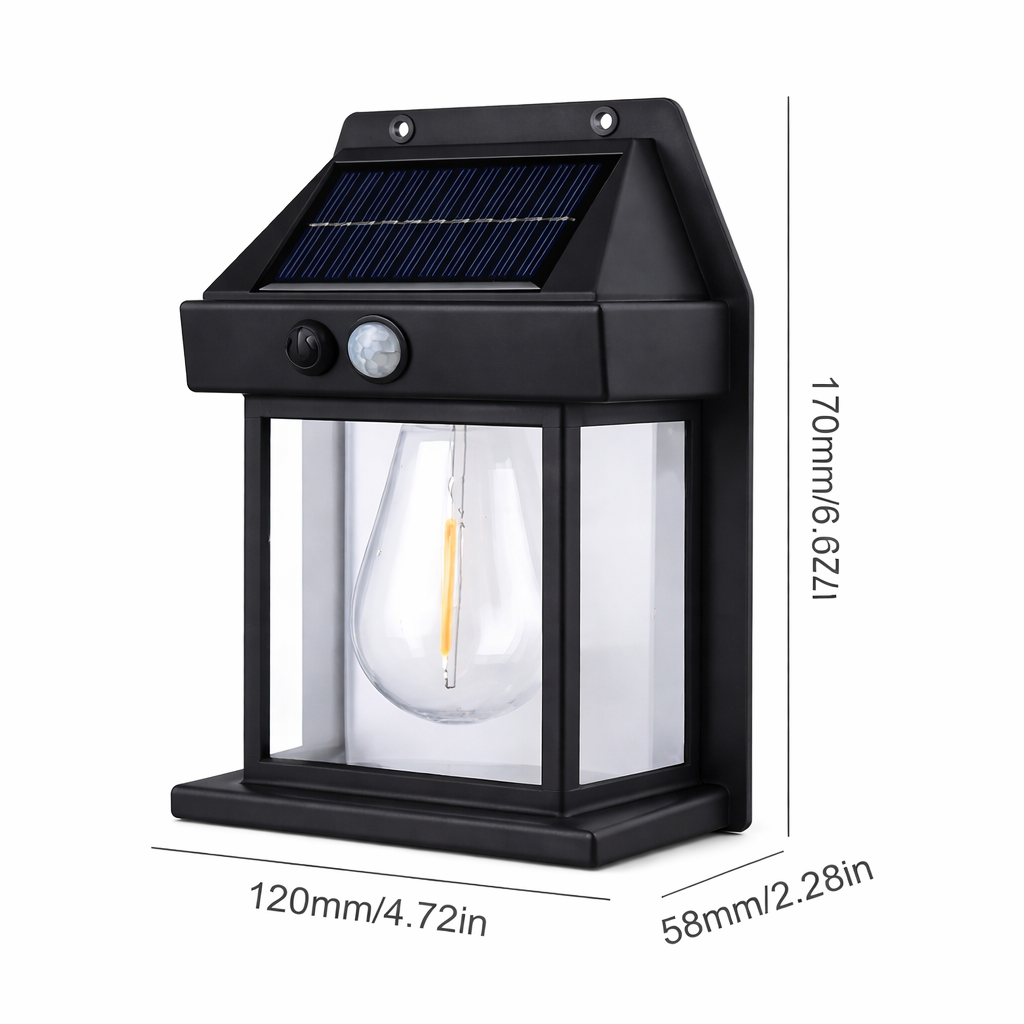 BK 888 Solar Motion Sensor Wall Light