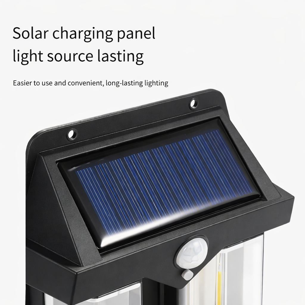 Decorative Solar Wall Tungsten Light