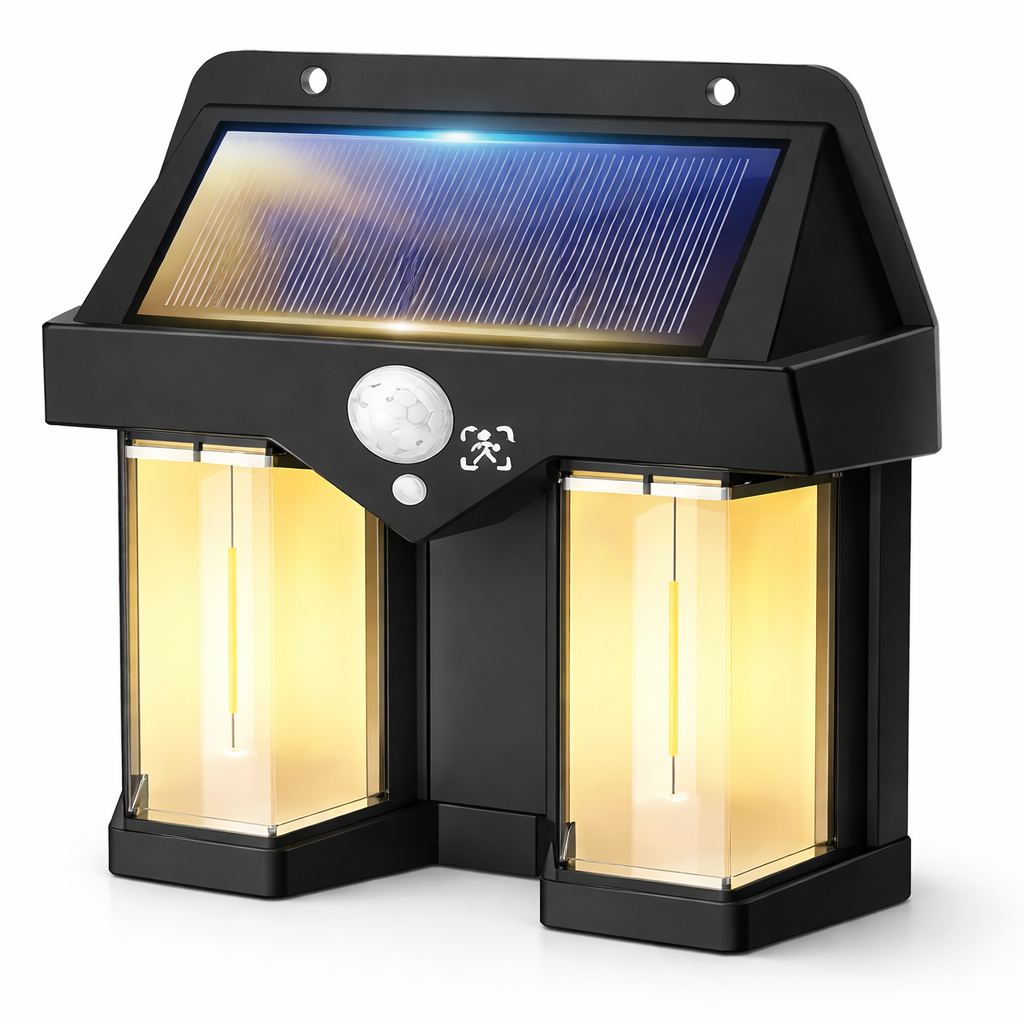 Decorative Solar Wall Tungsten Light