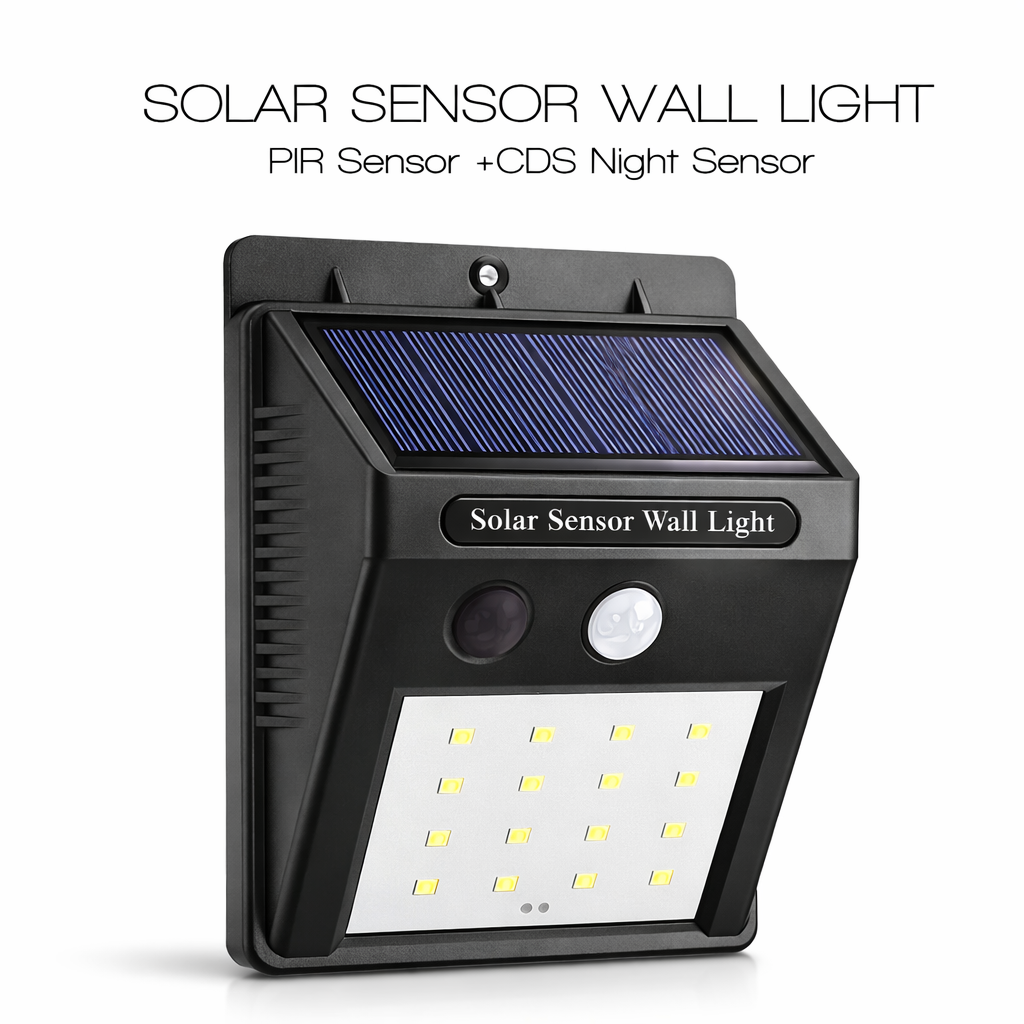JY 6009 Solar Powered Motion Sensor Light
