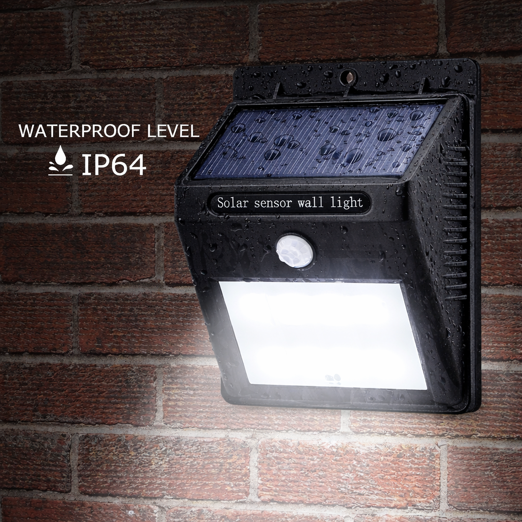 JY 6009 Solar Powered Motion Sensor Light