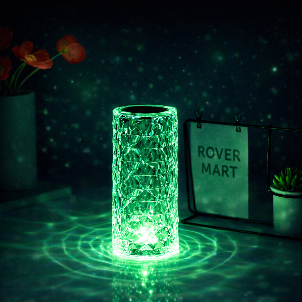 Crystal Diamond Touch Lamp