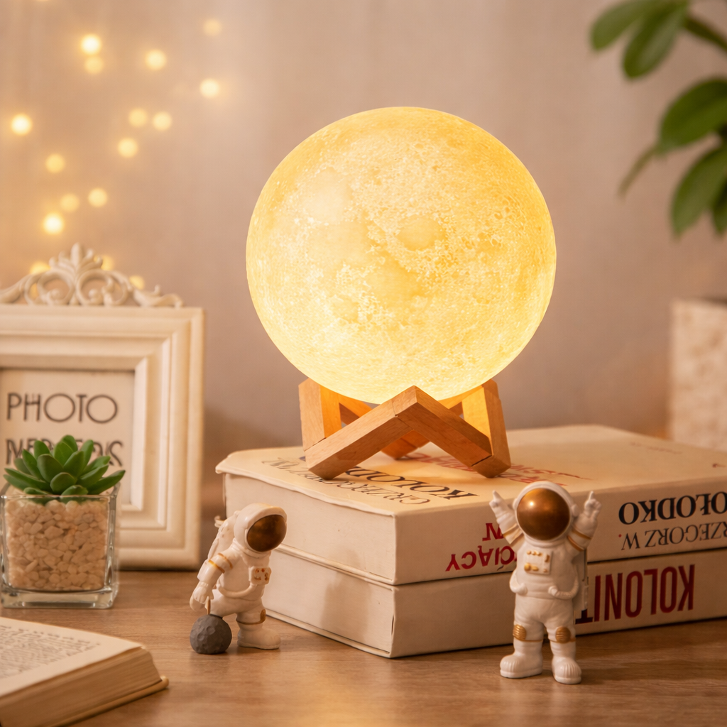 Color Changing Moon Light Lamp