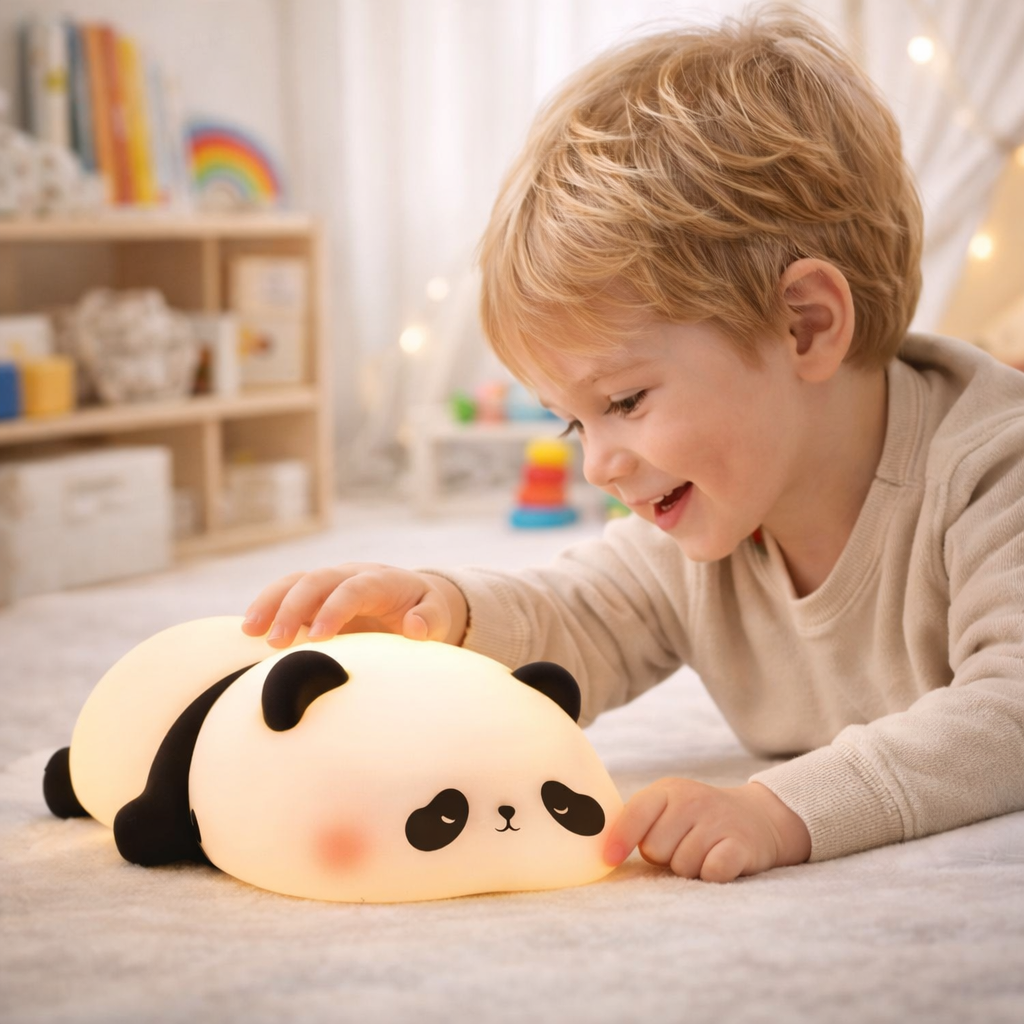 Lying Panda Rechargeable Night Lamp