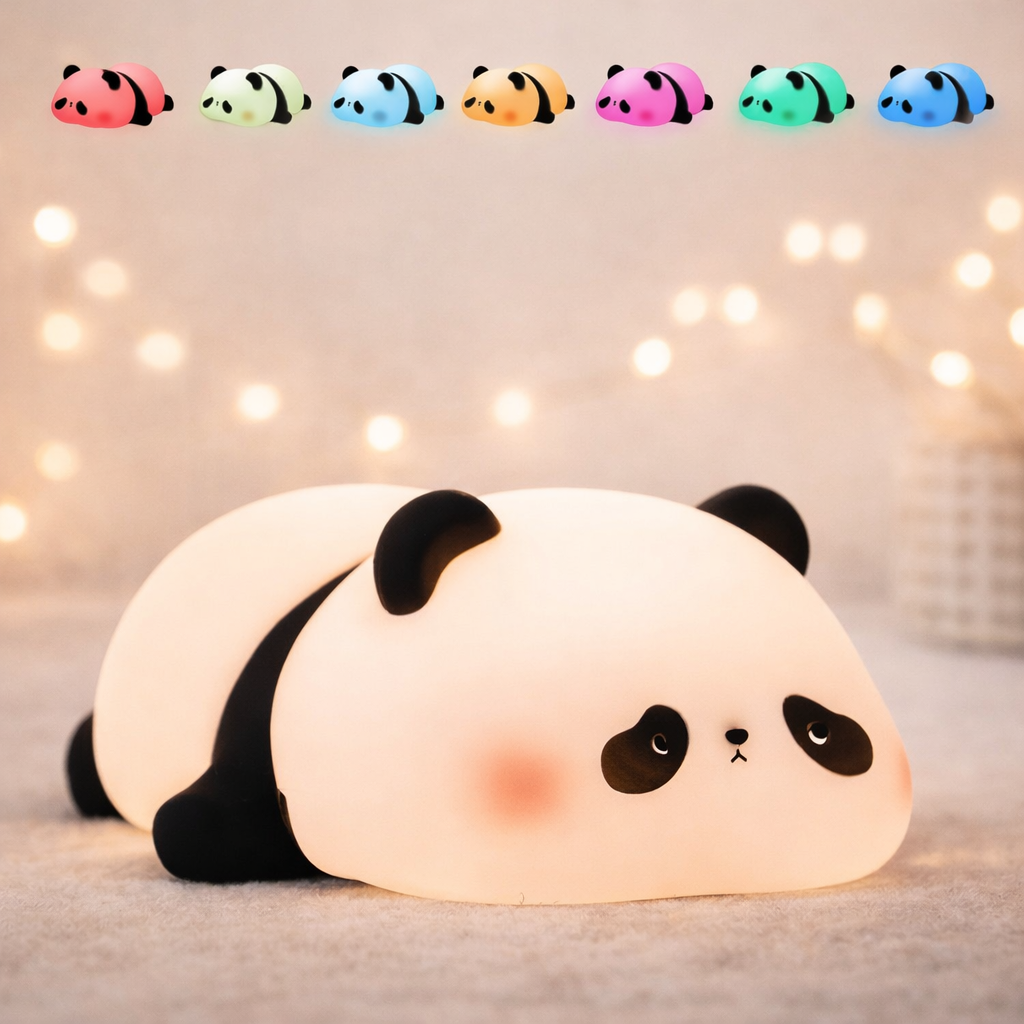 Lying Panda Rechargeable Night Lamp