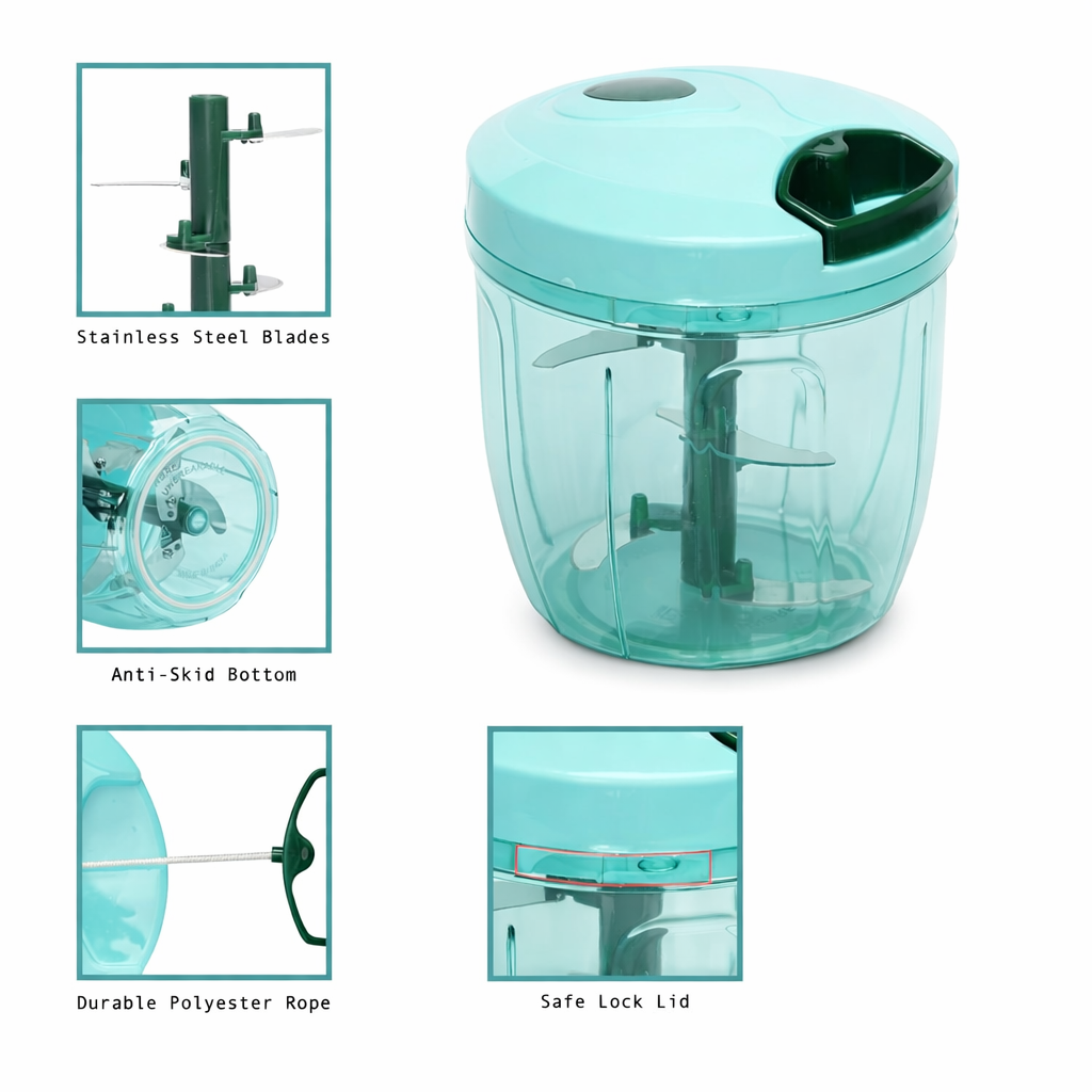 Stainless Steel Vegetable Chopper 950 ML