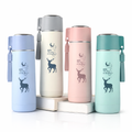 Deer Glass Water Bottle